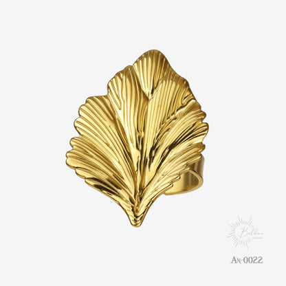 Anillo de hoja ancha