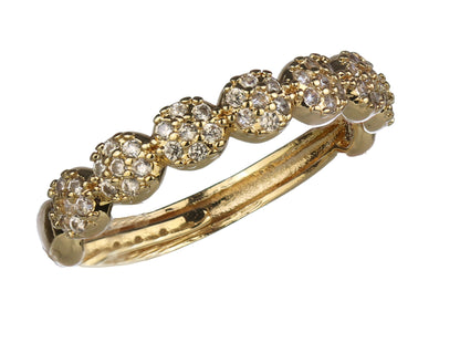 Anillo Ondas Brillantes