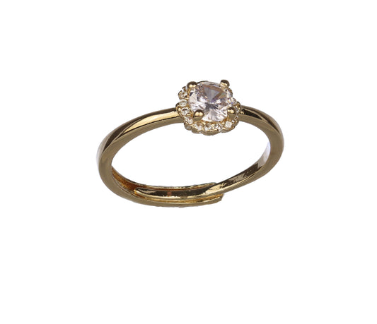 Anillo Solitario Redondo