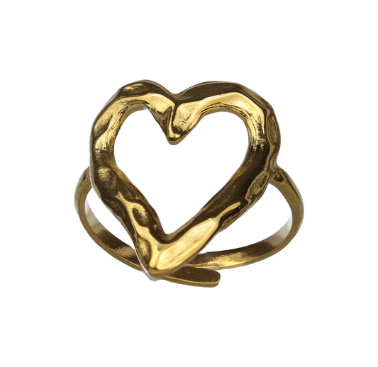 Anillo Corazón Orgánico