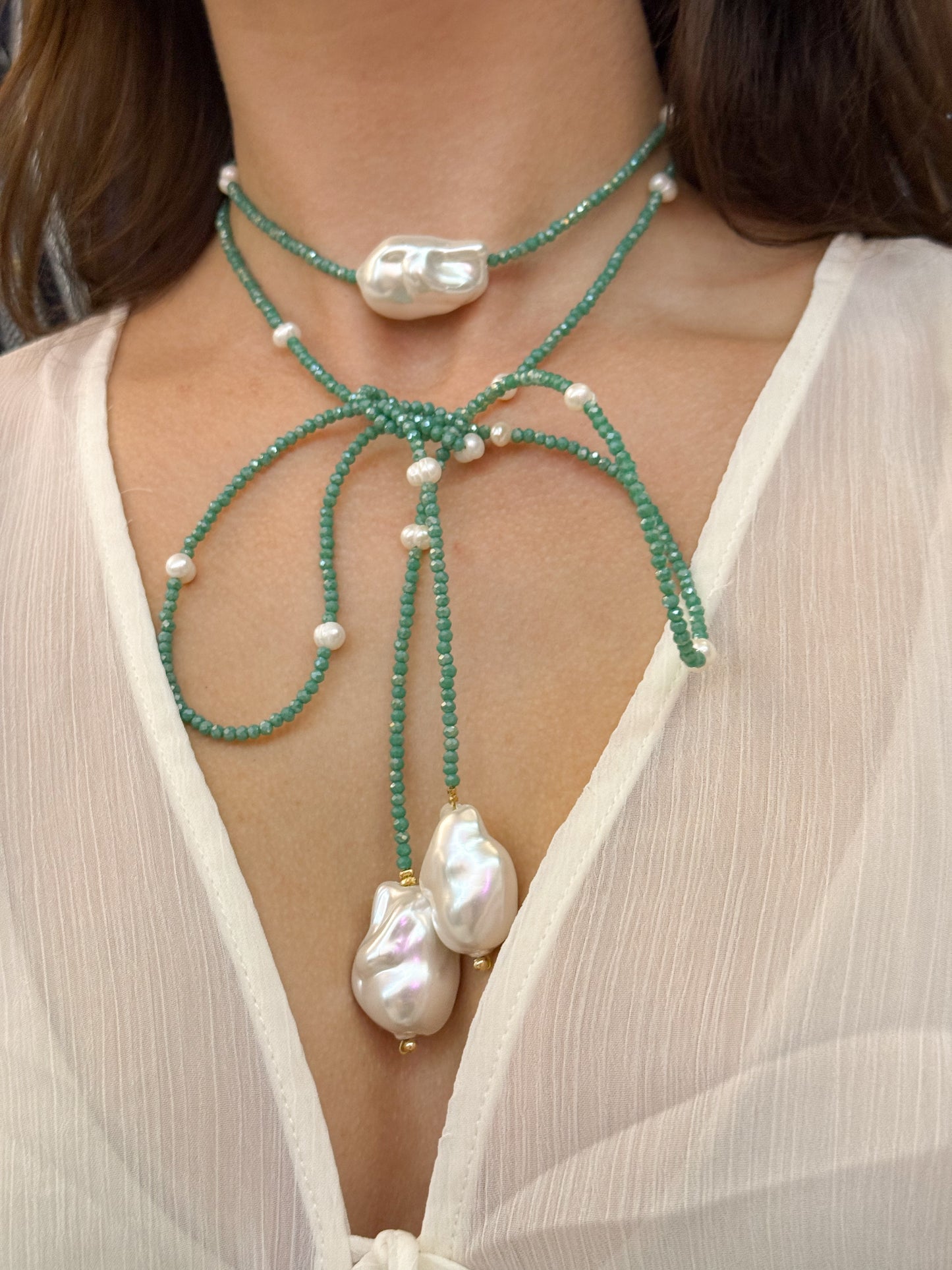 Corbatín Aguamarina